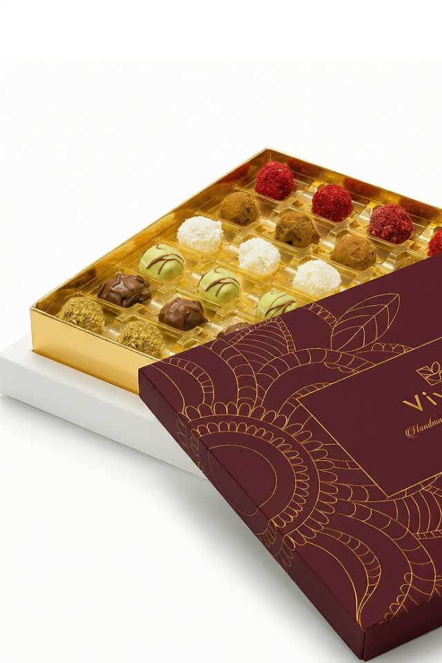 Mandala Serisi 24'lü Trüf Kutu