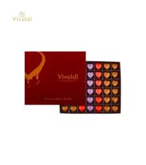 Klasik Seri 42'li Kalpli Çikolata Kutusu