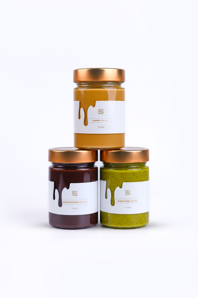 Vivaldi 3 lü sürme kavanoz seti