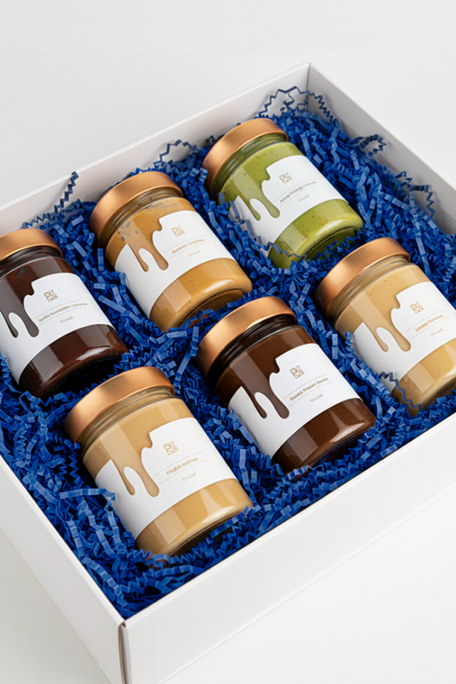 Vivaldi 6 lı sürme kavanoz seti