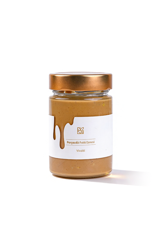 Sürülebilir Parçacıklı Fıstık Kreması