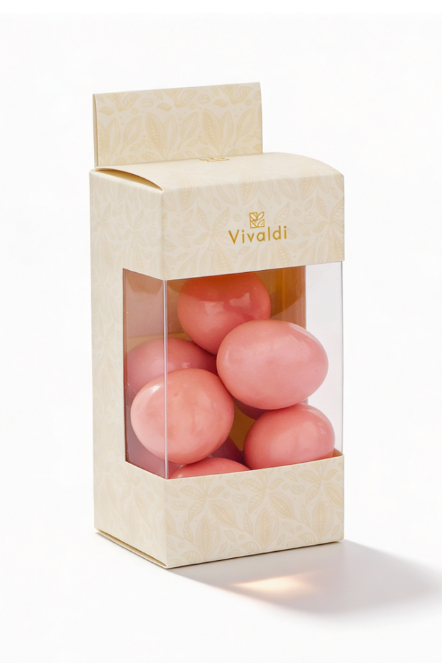 Sütlü Kurutulmuş Çilek Draje Çikolata