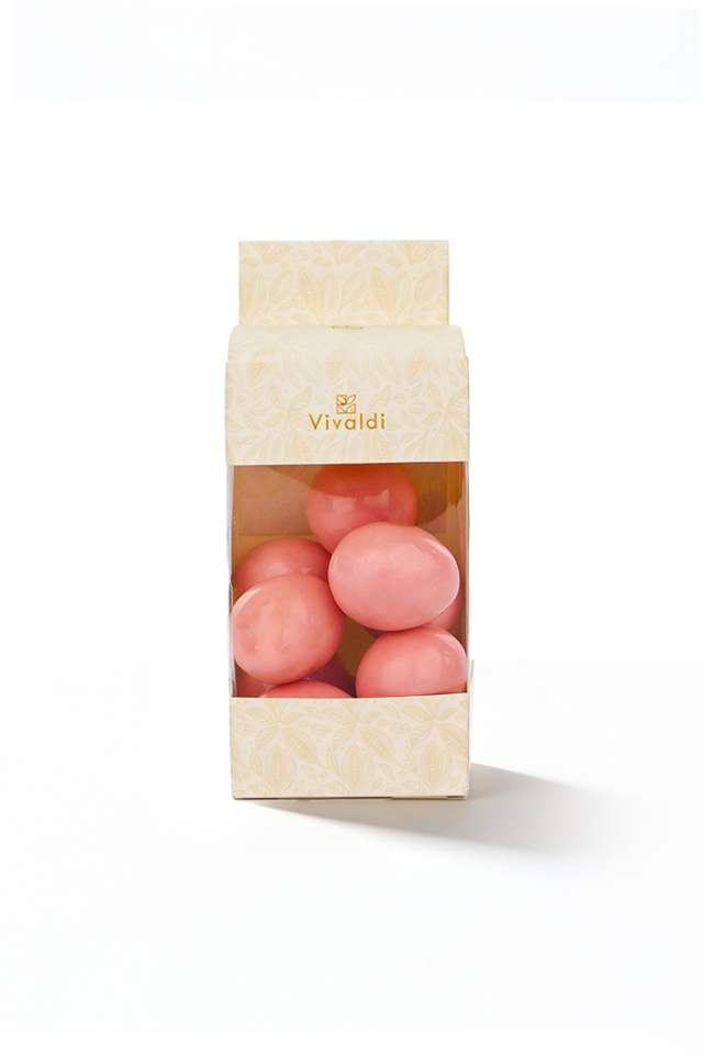 Sütlü Kurutulmuş Çilek Draje Çikolata